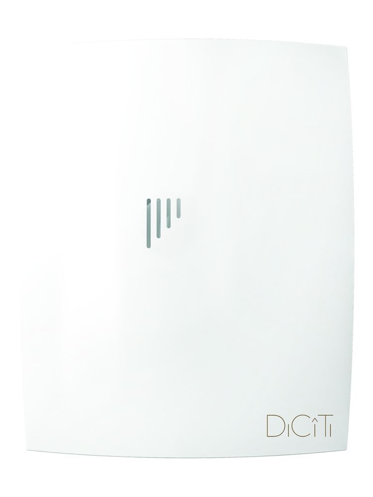  Вентилятор накладной BREEZE D100 обр.клапан DICITI 