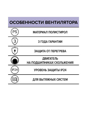 Вентилятор накладной D D100 AURAMAX