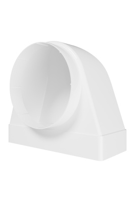 Переходник СККП D150 90° 90х220 пластик ERA