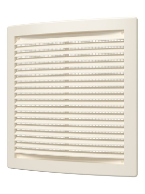 Решетка вентиляционная РЦ сетка 200х200 пластик Ivory ERA