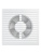 Вентилятор накладной A D125 обр.клапан AURAMAX