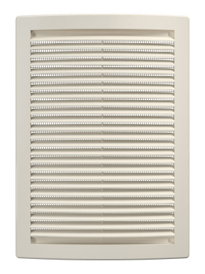 Решетка вентиляционная РЦ сетка 180х250 пластик Ivory ERA