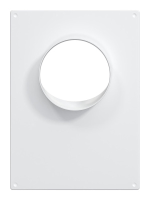 Площадка торцевая ПТП фланец D100 180х250 пластик ERA