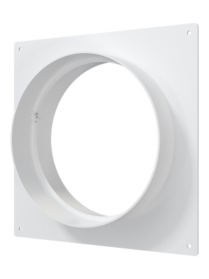 Площадка торцевая SKNP фланец D150 соединитель 190x175 пластик ERA