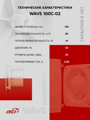 Решетка вентиляционная С сетка 138х138 пластик Brown ERA
