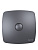 Вентилятор накладной RIO D125 обр.клапан Dark gray metal DICITI