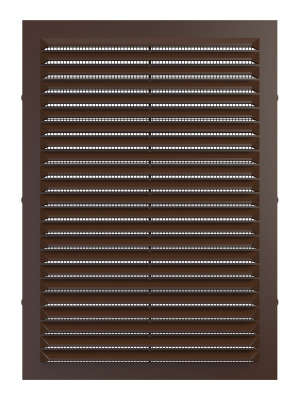 Решетка вентиляционная С сетка 171х241 пластик Brown ERA
