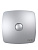 Вентилятор накладной RIO D125 обр.клапан Gray metal DICITI