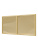 Экран радиаторный ПР фланец 600х1200 пластик Beige ERA