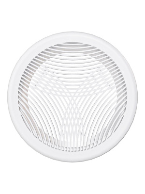 Решетка вентиляционная РПКФ фланец D160 разъемная D200 пластик ERA