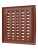 Решетка вентиляционная РРПН разъемная регулируемая 150х150 ASA Terracotta ERA
