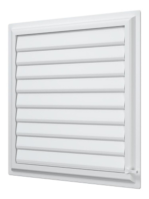 Решетка вентиляционная AIRVENT регулируемая жалюзи 452х483 пластик ERA